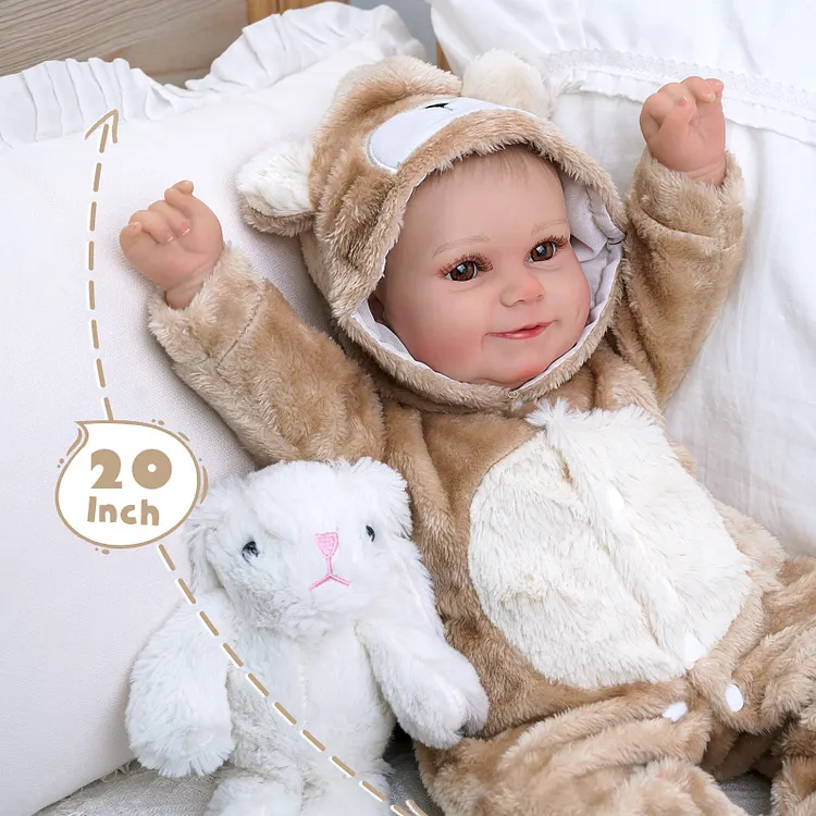 [90Days Lowest Price] Babeside Smiling Reborn Baby Maddy 20'' Older Girl Best Gift for Kids