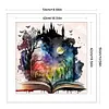 Magic Book - 11CT Stamped Cross Stitch - 50*50cm