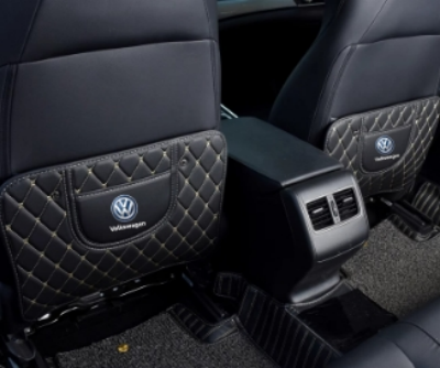 Car Rear Seat Back Anti-kick Pad Car Supplies Anti-dirty Anti-wear Protective Pad Storage Bag