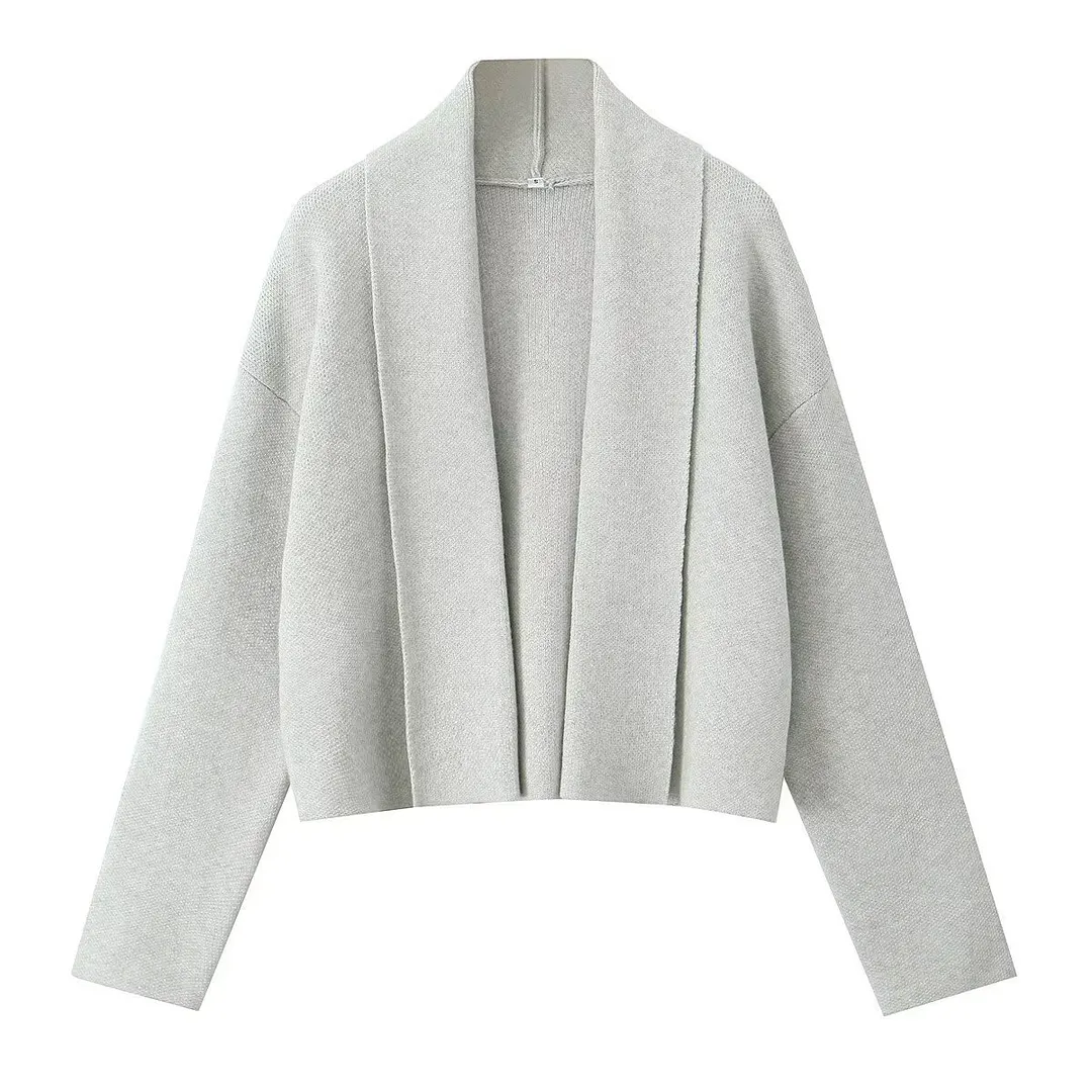 Nigikala Nigikala Woolen Woolen Sweater Long-Sleeved Thick Knit Coat Women's Clothing 2025 Autumn And Winter New