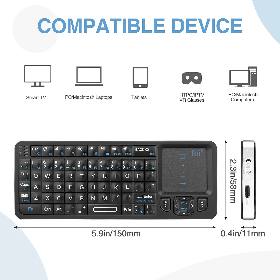 Rii K06 Mini Bluetooth Keyboard