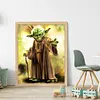 (Multi Style)Groot And Yoda-Full Embroidery 3 Strands 11CT Stamped Cross Stitch-40*40CM