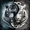 Tiger-11CT Stamped Cross Stitch Kit(40*40cm)