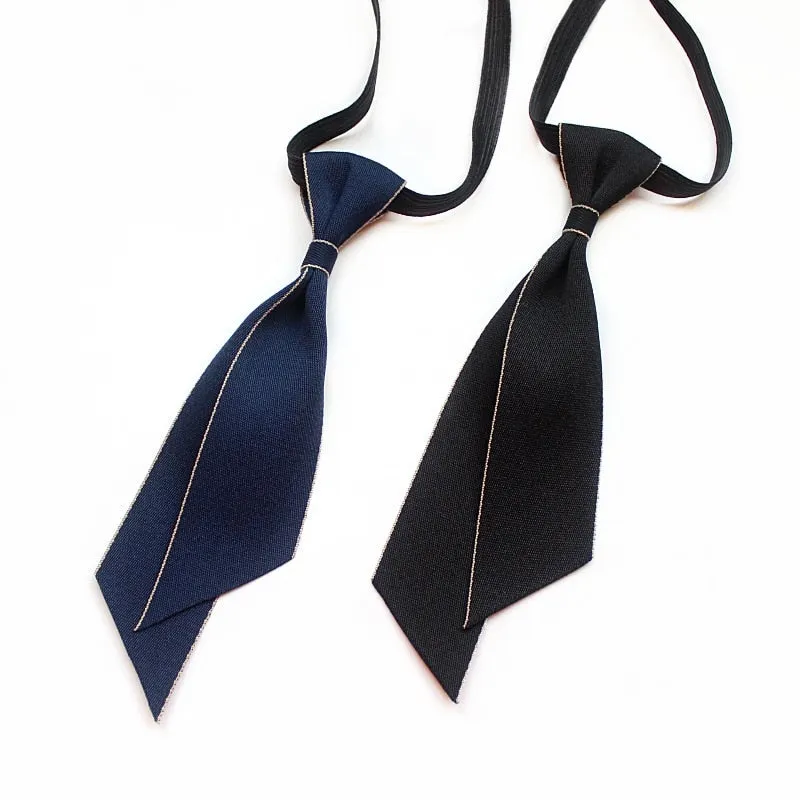 Slim Neck Tie Men's and Women's General Professional Dress Self Bow Tie White Shirt Collar Flower Bow Tie for Women Accessories