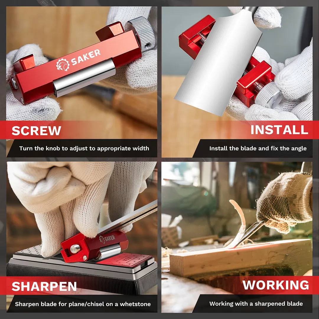 SAKER&reg; Honing Guide Tool (Upgraded Version)