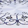 DIY Special Shaped Diamond Painting White Flower Wall Clock Craft Art Decor