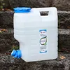 12L Camping Water Jug with Faucet Portable Water Tank for Vehicle Car Camping