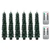 Bougie de sapin de No&euml;l LED avec t&eacute;l&eacute;commande