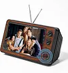 📺Mobiltelefon Nagy&iacute;t&oacute; - Retro 3D HD TV Erős&iacute;tő