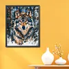 Wolf - 9CT Full Beaded Cross Stitch Kit(31x40cm)