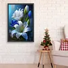 (Big Size)Blue Flowers-Paint by Numbers Acrylic Painting 40*60CM(HOT)