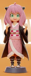 Anya Forger & Nezuko Kamado - SPY X FAMILY Demon Slayer: Kimetsu no Yaiba Resin Statue - Echo Studio