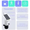 Ultrasonic Water Tank Liquid Level Meter with Temperature Sensor Time Display