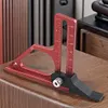 Adjustable Table Saw Depth Gauge 0-60mm Height Gauge for Table Saw Router
