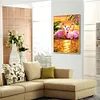 Cross Stitch Kits 11CT Stamped DIY Flamingo Full Embroider Needlework(Brand)
