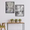 （2-Pack）Beautiful Street-Full Round Diamond Painting 30*40CM