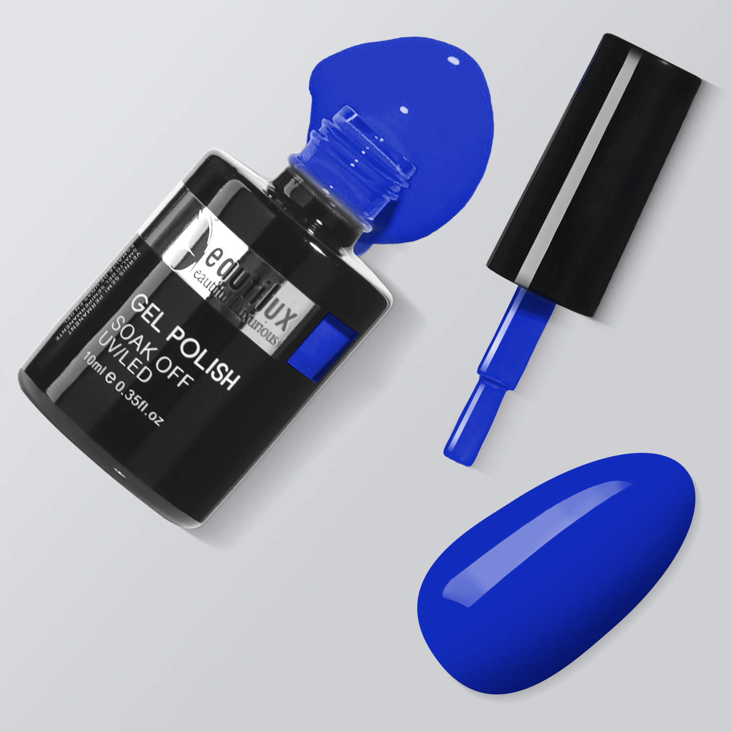 HEMA& TPO Free Nail Gel Polish Color 10ml Winter Collection-Cobalt