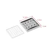 Pocket Stove Outdoor Portable Foldable Storage Indoor And Outdoor Stainless Steel Barbecue Grill