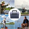 Plastic Fishing Box Minnow Squid Jig Hard Bait Container Hard Lure Sea Tool Case