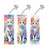 3Pcs DIY Cat-Diamond Painting Bookmark