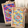 DIY Diamond Painting Wooden Tray Food Tray with Handle Living Room Decoration Donut Wooden Tray Kit