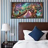 Dream Castle-Partial Special Shaped Diamond Painting 60*30CM(Big Size)