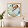 (US Local)DIY Special Shaped Diamond Painting Clock