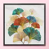 Ginkgo Biloba - 11CT Stamped Cross Stitch - 48*48cm