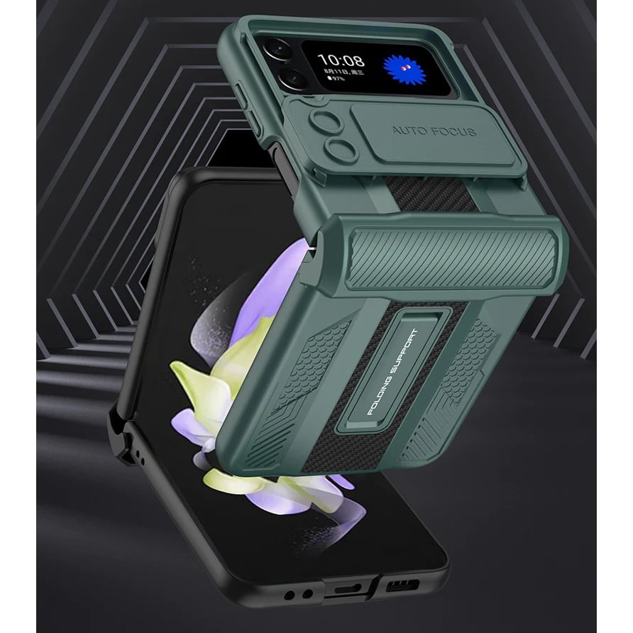 Applicable To Samsung ZFlip4 All Inclusive Creative Folding Mobile Phone Case