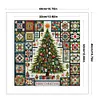 Christmas Tree-14CT Stamped/Counted Cross Stitch 40*40cm/15.75*15.75in