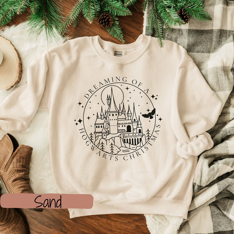 Magic Wizard School Christmas Sweatshirt