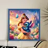 Princess Belle And Stitch - 11CT Stamped Cross Stitch - 40*40cm - Disney
