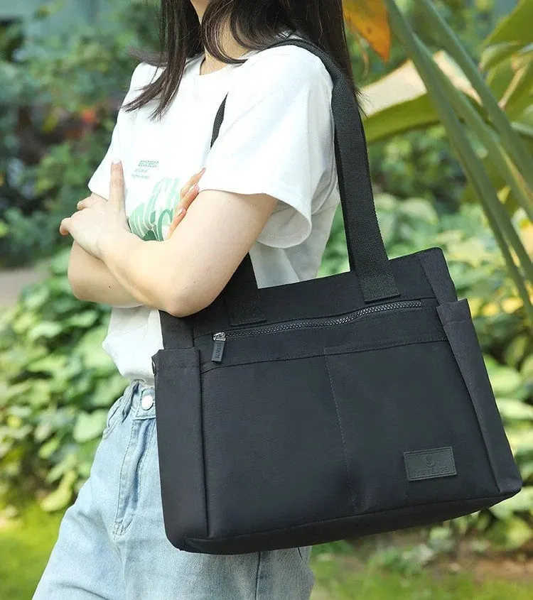【Japanese handmade】8 colors Large capacity multi-pocket handbag