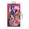 Glass Painting Villain-14CT Stamped Cross Stitch 40*70cm/15.75*27.56in(Big Size)