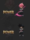 Super Saiyan Rose Son Goku & Goku Black - Dragon Ball Statue - Power Studio