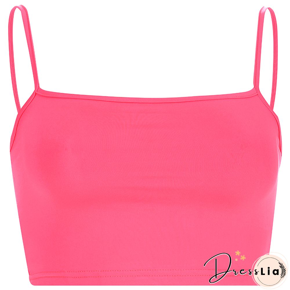 Summer Women Ladies Sleeveless Short Crop Top Thin See Through Sexy Camisole Off Shoulder Halter Top Bed Sports Casual Clothing