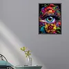 >SALE<5D DIY Full Square Drill Partial AB Drill Diamond Painting Eye Kit 45x60cm