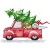 Christmas Eve -14CT Counted Cross Stitch Kit(29*20cm)