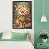 Diamond Painting-DIY Full Round Drill Flower Dog(40*60CM)