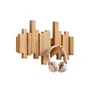 Piano Key Hanger Wall Hanging Porch Wooden Ceative Coat Rack