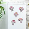 6Pcs Elephant Diamond Painting Fridge Magnet Diamond Art Magnets Decals Kit