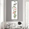 Bird Flower - 9CT Partial Beaded Cross Stitch Kit(16x53cm)