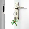 Dragonfly - Counted Bead Embroidery - Keychain