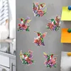 6PCS Diamond Painting Magnets Refrigerator for Adult Kid Beginners(Hummingbird)