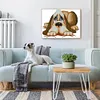 Dog- 9CT Partial Beaded Cross Stitch Kit(39x32cm)