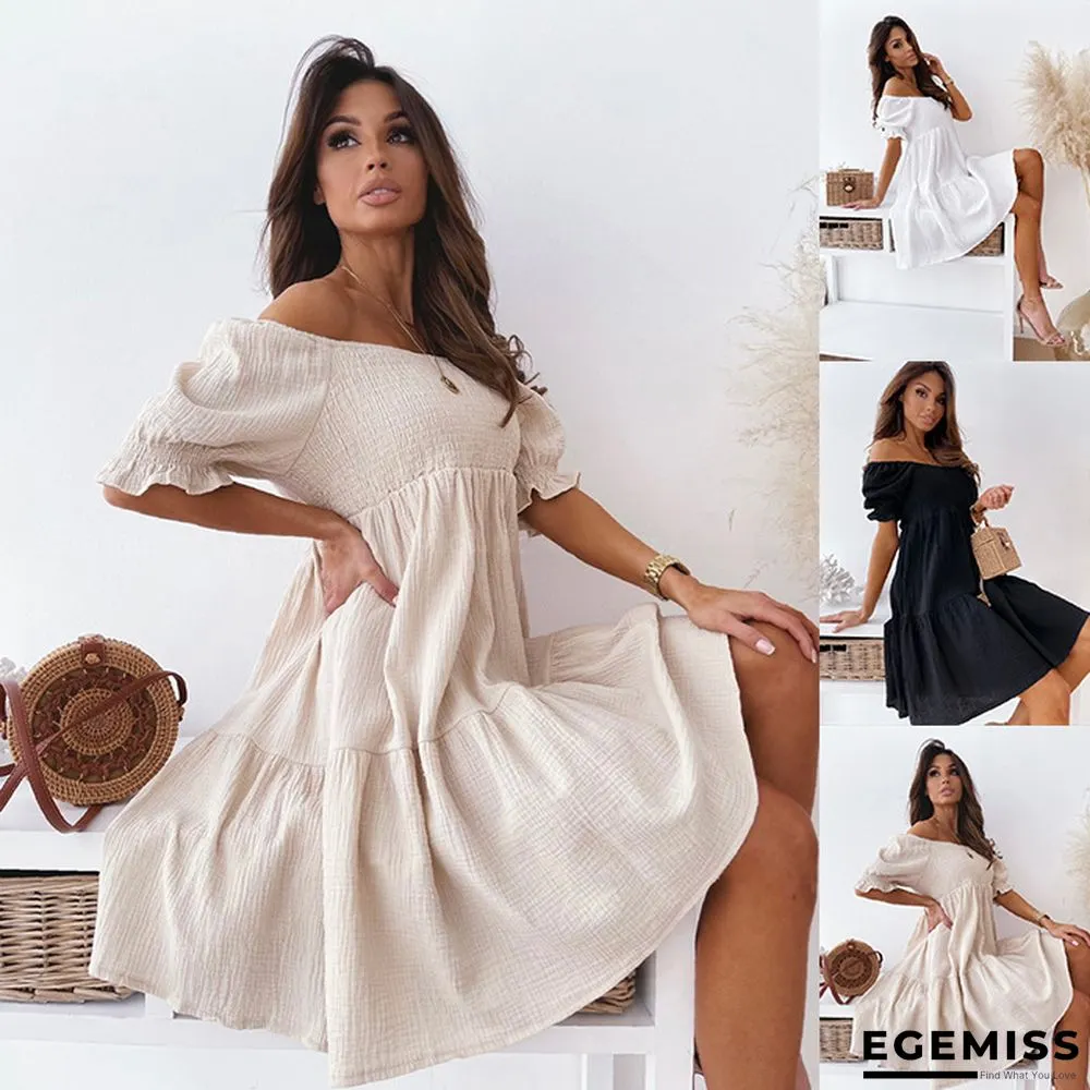 Backless Off Shoulder Long Dress Black Dresses | EGEMISS