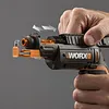 Worx Electric Screwdriver, Rechargeable Cordless Electric Screwdriver Set with 6 Bits, Screw Holder, Charger