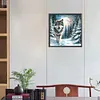 Snow Wolf-Full Round Diamond Painting 30*30CM