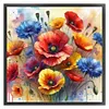 Poppy-11CT Counted Cross Stitch Kit(40x40cm)