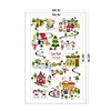 (Big Size)[Brand]Christmas Village - 14CT Counted Cross Stitch - 44*62cm - Xmas